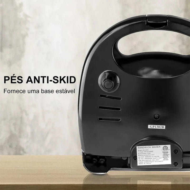 Sanduicheira 3 Em 1 Waffles Multifuncional Lanches Donuts 110v
