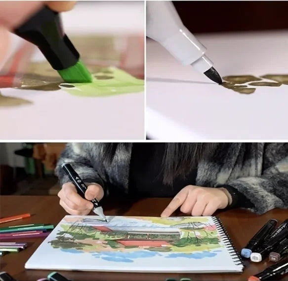 Caneta Marcador 40 Cores